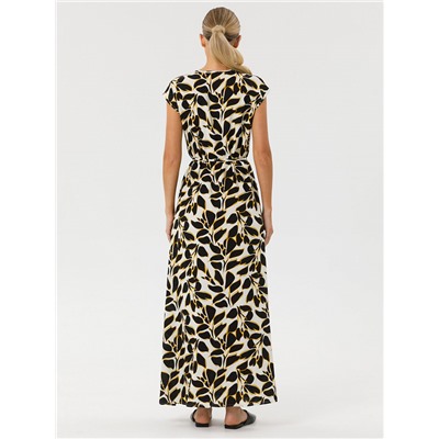 Платье макси с карманами