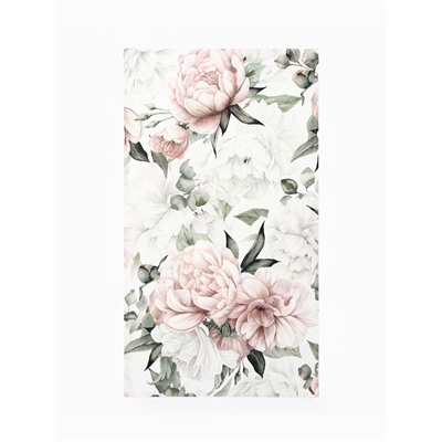Полотенце «Этель. Пионы», 40×73 см, 100% хлопок, саржа 190 г/м²