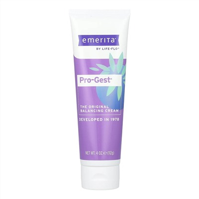 Emerita, Pro-Gest, оригинальный балансирующий крем, без отдушки, 112 г (4 унции)