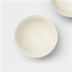 Салатники Magistro Matt black, 250 мл, 11.5×5.6 см, набор 2 шт., фарфор, чёрные, белые