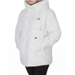 YR-6616 WHITE Куртка зимняя женская (150 гр. холлофайбер)