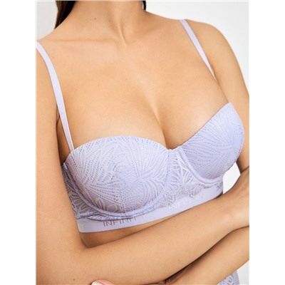 Бюстгальтер Balconette жен. Niky голубой Infinity Lingerie