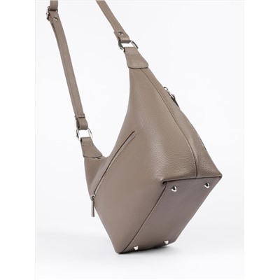 Женская кожаная сумка Richet 2817LN 612 Тауп