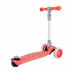 Самокат 3-х колесный SCOOTER Roll midi / HL-817 /уп 10/ розовый