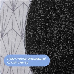 Коврик для дома SAVANNA Gold, 50×80 см, серый