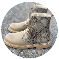 Ab. Zapatos 27025 serpiente · BEIG АКЦИЯ