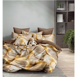 Постельное белье Зима-Лето из поплина с окантовкой ЗЛПО-3252