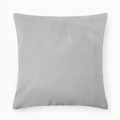Чехол на подушку «Этель» Soft, 43×43 см, серый