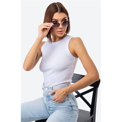 Женская майка-топ в рубчик Happyfox