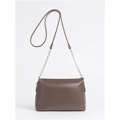 Женская кожаная сумка Richet 3199LNU 862 Тауп