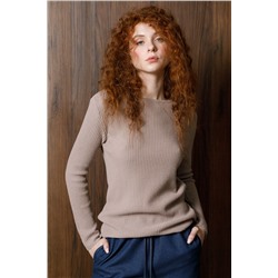 Джемпер вязаный с длинными рукавами