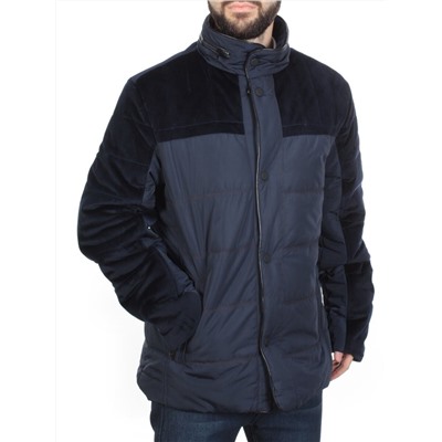 J8201B PURPLISH BLUE Куртка мужская зимняя NEW B BEK (150 гр. холлофайбер)