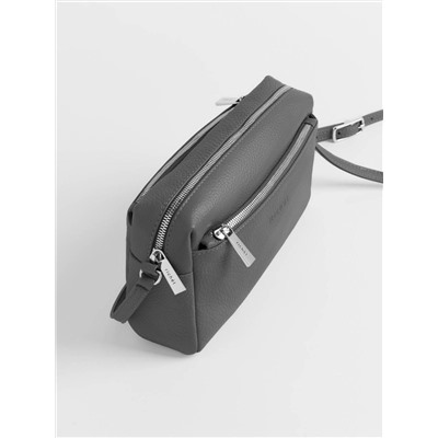 Женская кожаная сумка Richet 2536LN 763 Серый