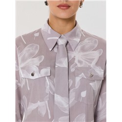 Блузка со съёмным галстуком