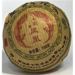 Шэн пуэр красная печать 100 гр