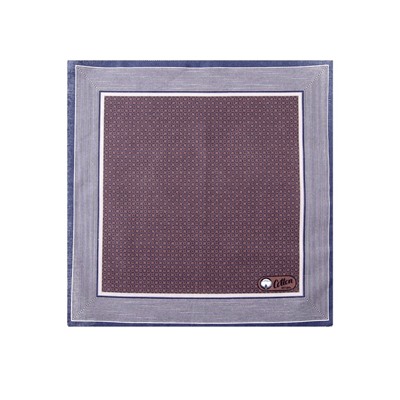 Платки носовые мужские «Этель. Серджио», 30×30 см, 12 шт., рисунок МИКС, фиолетовые