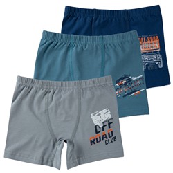 3346 Трусы боксеры детские многоцвет (BAYKAR)