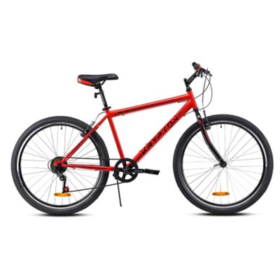 Велосипед 26" рама 17" 7sp KRYPTON TWINKLE TWO красный чёрный