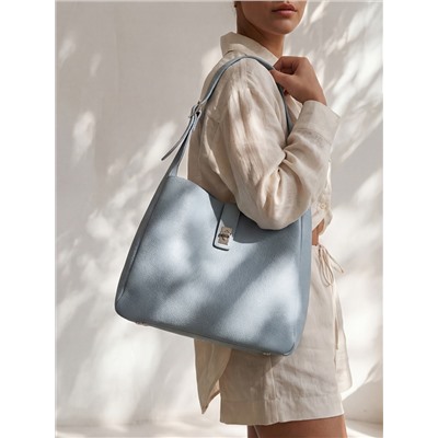 Женская кожаная сумка Richet 3216LN 947 Голубой