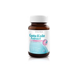 Экстракт Готу Кола (Центелла) плюс Цинк от Vistra Gotu Kola Extract Plus Zinc 30 капсул