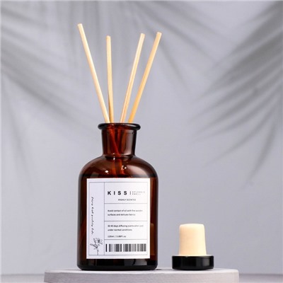 Набор подарочный: диффузор 120 мл, свеча ароматическая, 120 г, можжевельник. лаванда