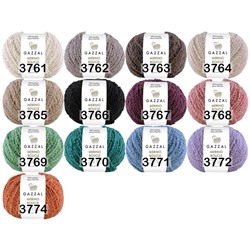 Пряжа Gazzal Merino Boucle