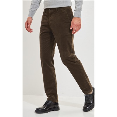 Брюки вельвет Р321-0800 brown