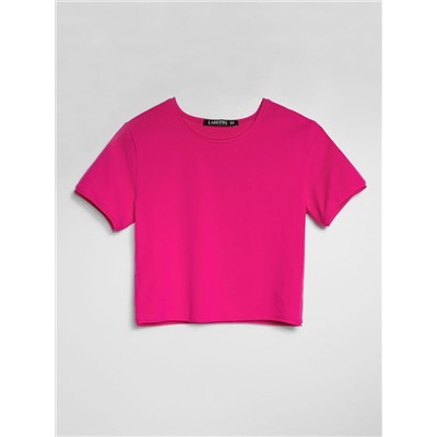 Футболка с коротким рукавом, Fuchsia Purple 18-2436