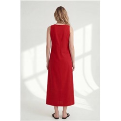 Женское льняное платье Happyfox