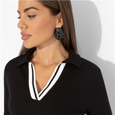 Поло в рубчик, Волна успеха (black)