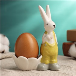 Подставка под яйцо TAKE IT EASY «Фигурка: Кролик», 8×6×12 см, МИКС