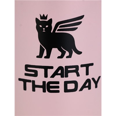 Термокружка 1200 мл, розовая