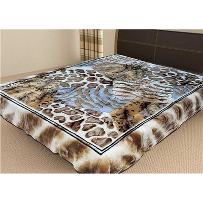 Плед ворсовой корал-флис 214