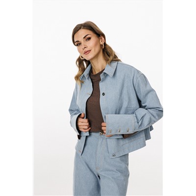 Блуза EOLA 3042.1 голубой