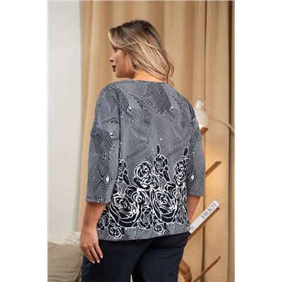 Джемпер АА-129 абстракция