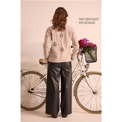 NiV NiV fashion 960 светло-бежевый, Свитшот