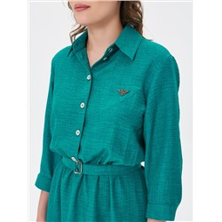 Платье миди с рукавом 3/4