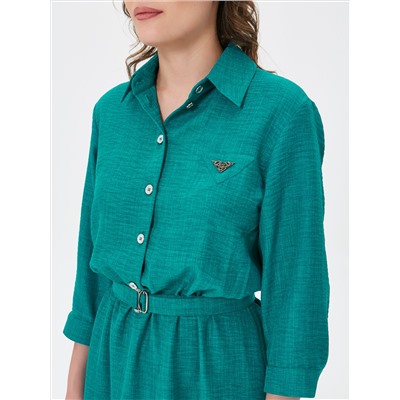 Платье миди с рукавом 3/4