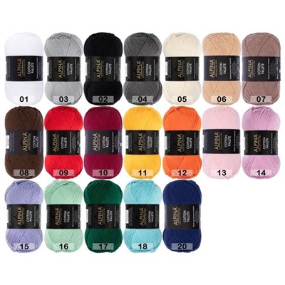 Пряжа Alpina Cotton Pallete