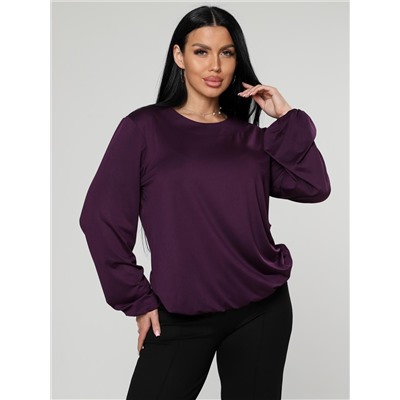 Мирея - блуза баклажан