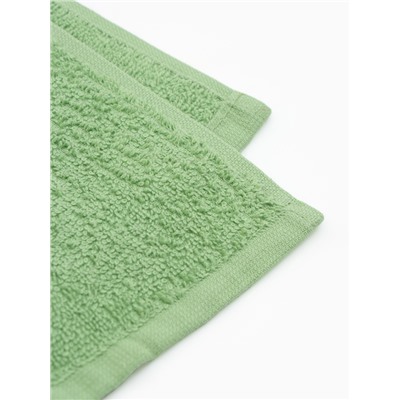 Подарочный набор «Этель» Eucaliptus, полотенце 30×60 см, мочалка, массажёр