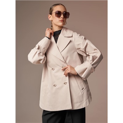 Плащ женский светло-бежевый