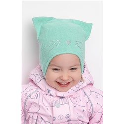 Шапка светлая мята Crockid