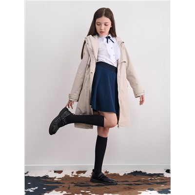 Плащ детский SCHOOL бежевый