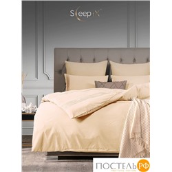 SleepiX МИОКО экрю КПБ 200х220-1/230х250-1/50х70-2 /70х70-2, 6пр, 70% бамб. / 30% хл.