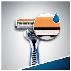 Одноразовые станки GILLETTE BLUE 3 (на блистере) (4шт)