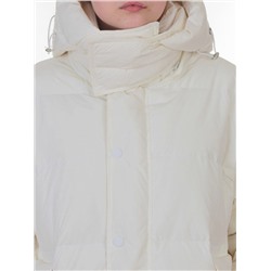 8812 WHITE Пальто пуховое женское (пух)