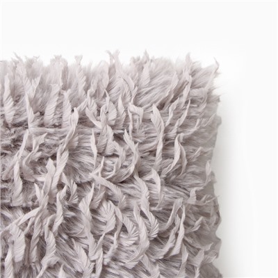 Чехол на подушку «Этель» Soft, 43×43 см, серый