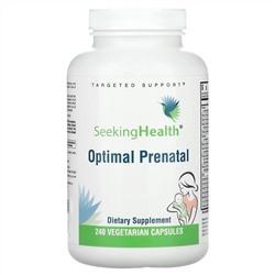 Seeking Health, Optimal Prenatal, 240 вегетарианских капсул