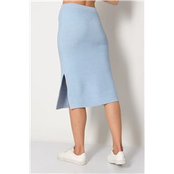 Юбка И 027/голубой